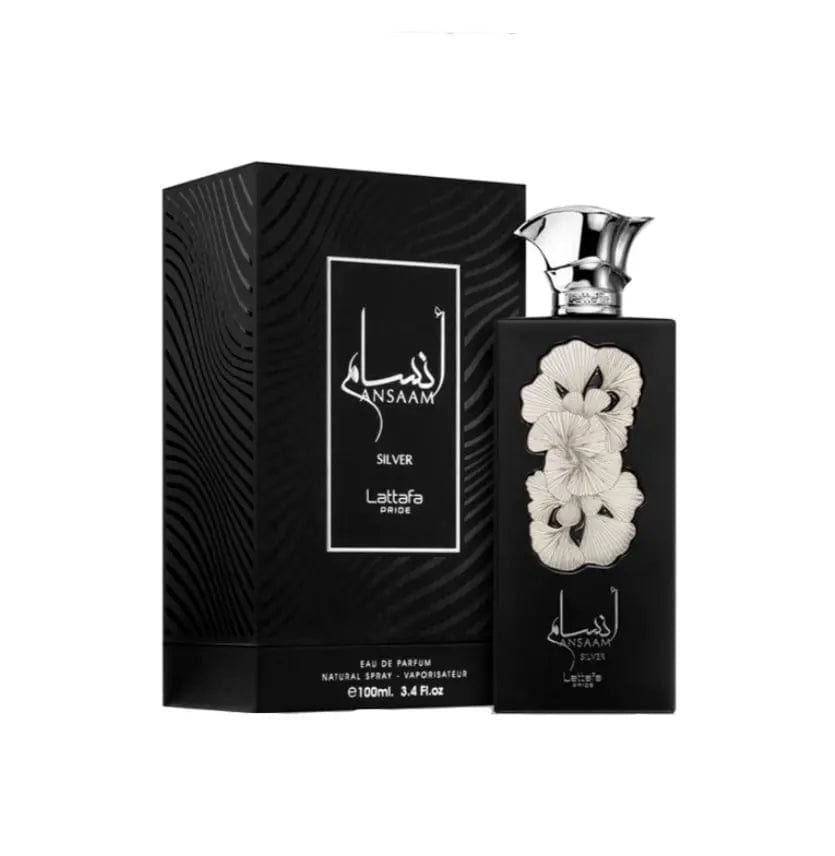Lattafa Ansaam Silver Unisex 3.4 oz EDP Spray by perfumesandrea