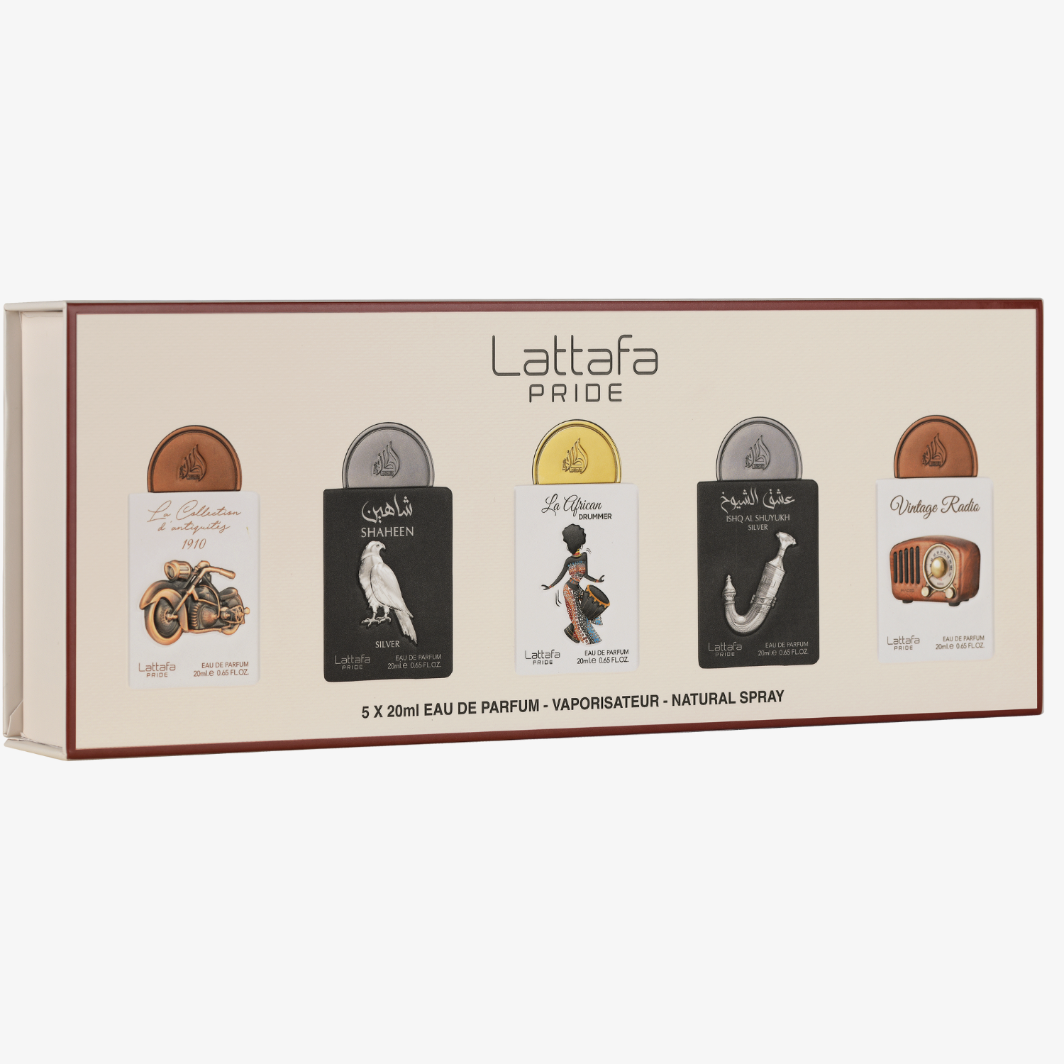 Lattafa Pride 5X20ml Gift Set by Lattafa USA