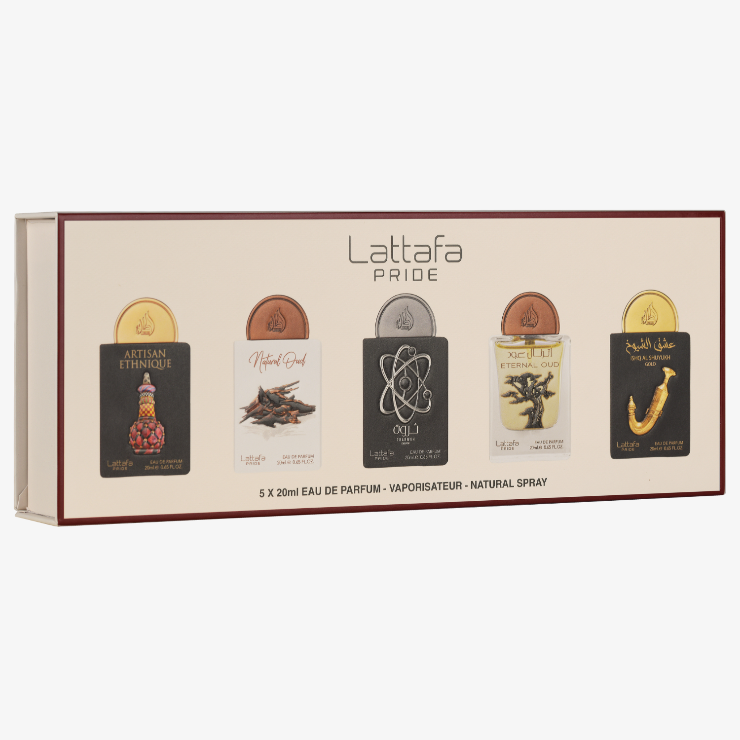 Lattafa Pride 5X20ml Gift Set by Lattafa USA