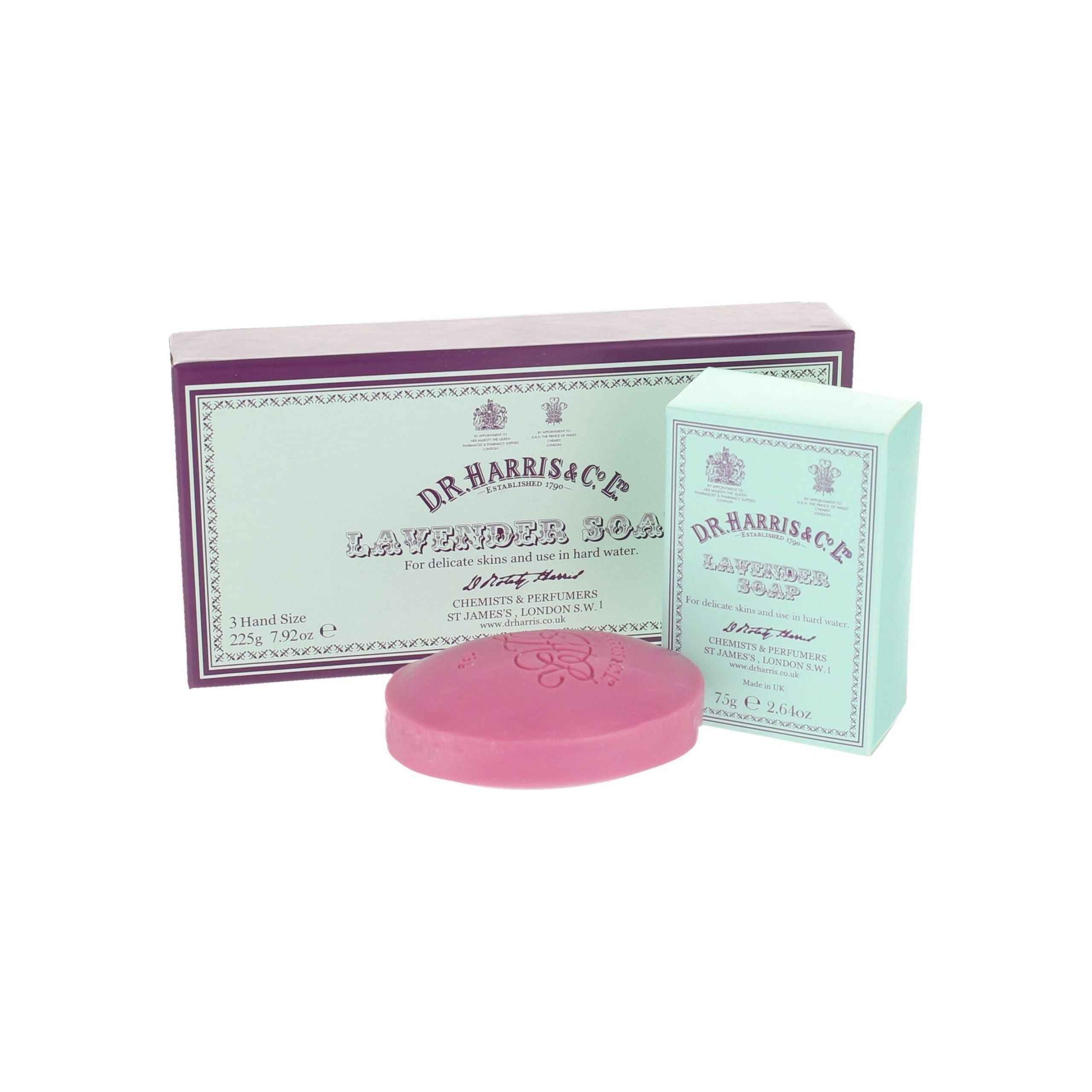 D.R. Harris &amp; Co Old English  Lavender Hand Soap 3 Pack