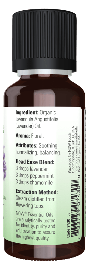Lavender Essential Oil, Organic by Country Life Natural Foods