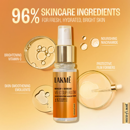 Lakme Vitamin C Superglow Skin Perfecting Makeup Fixer