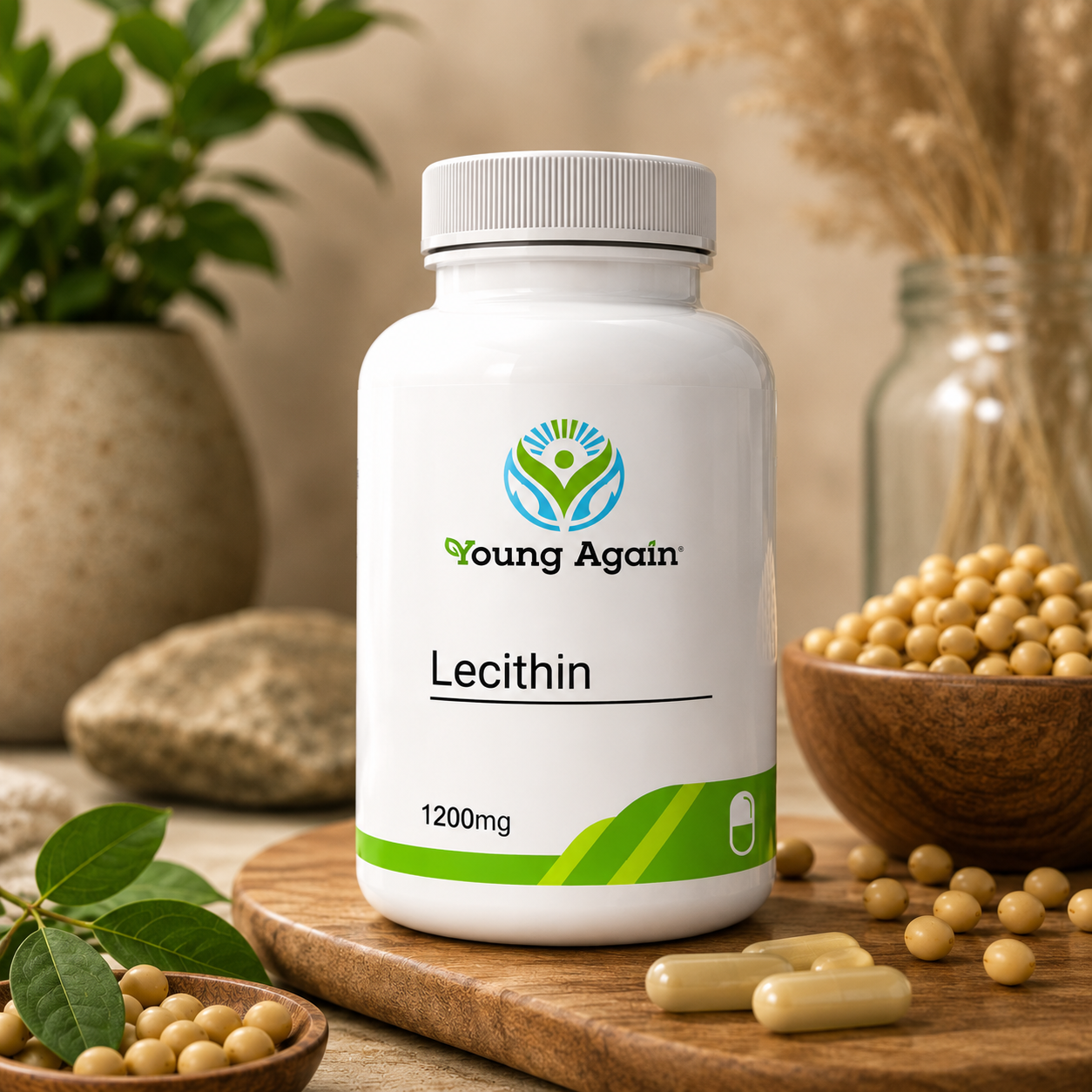 Lecithin Phosphatidyl Choline For Cholesterol Levels by Young Again