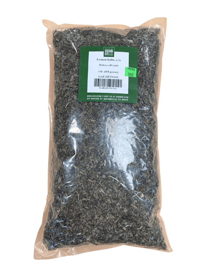 Lemon Balm Leaf, Cut, Sifted by Country Life Natural Foods