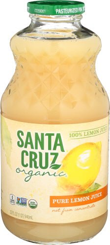 Lemon Juice, Organic, Santa Cruz by Country Life Natural Foods