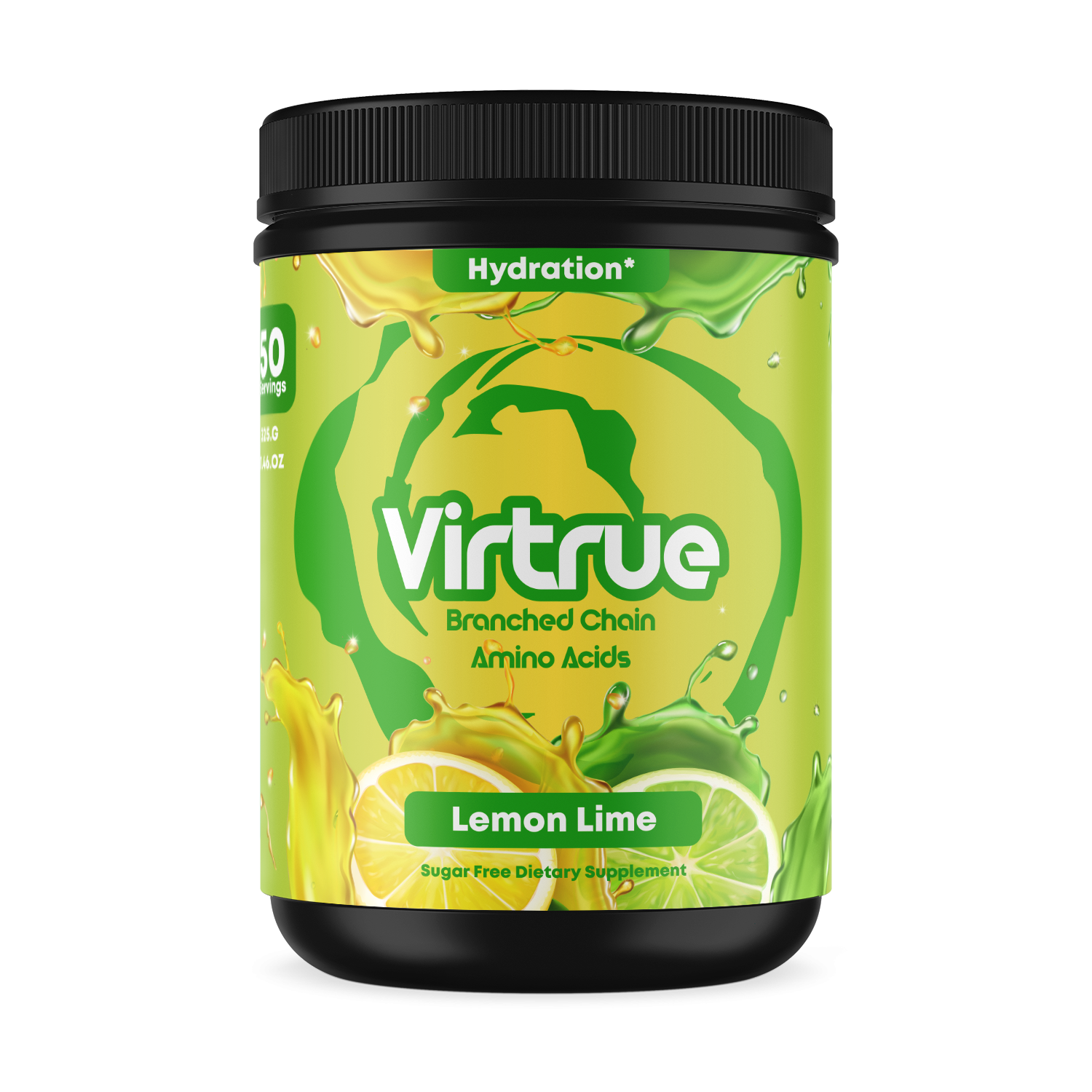 Lemon Lime BCAA + Electrolyte Powder | Hydration &amp; Recovery | Made in USA