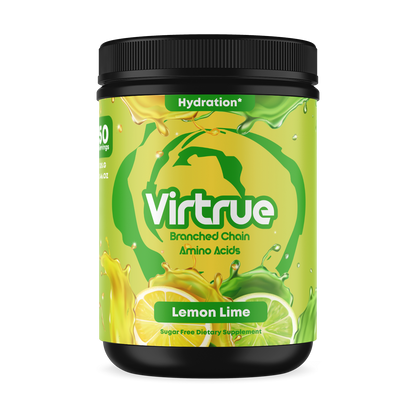 Lemon Lime BCAA + Electrolyte Powder | Hydration &amp; Recovery | Made in USA