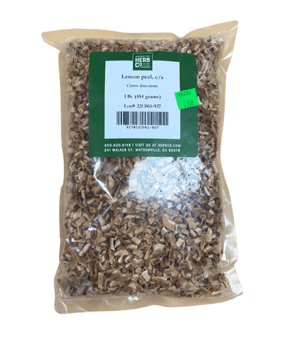 Lemon Peel, Cut, Sifted by Country Life Natural Foods