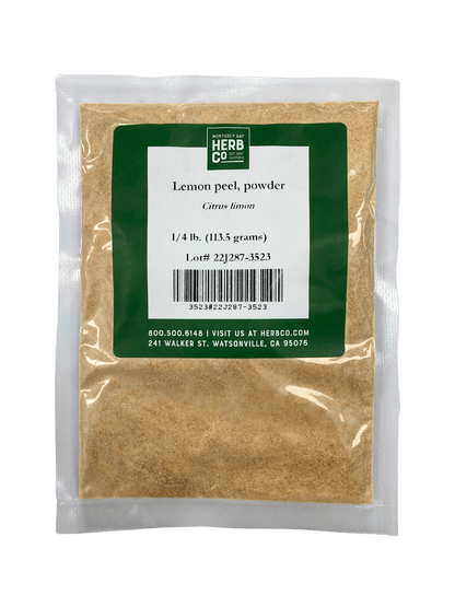 Lemon Peel Powder by Country Life Natural Foods