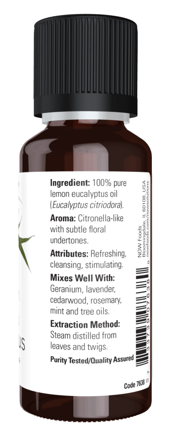 Lemon Eucalyptus Essential Oil by Country Life Natural Foods