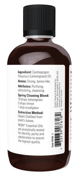 Lemongrass Essential Oil by Country Life Natural Foods