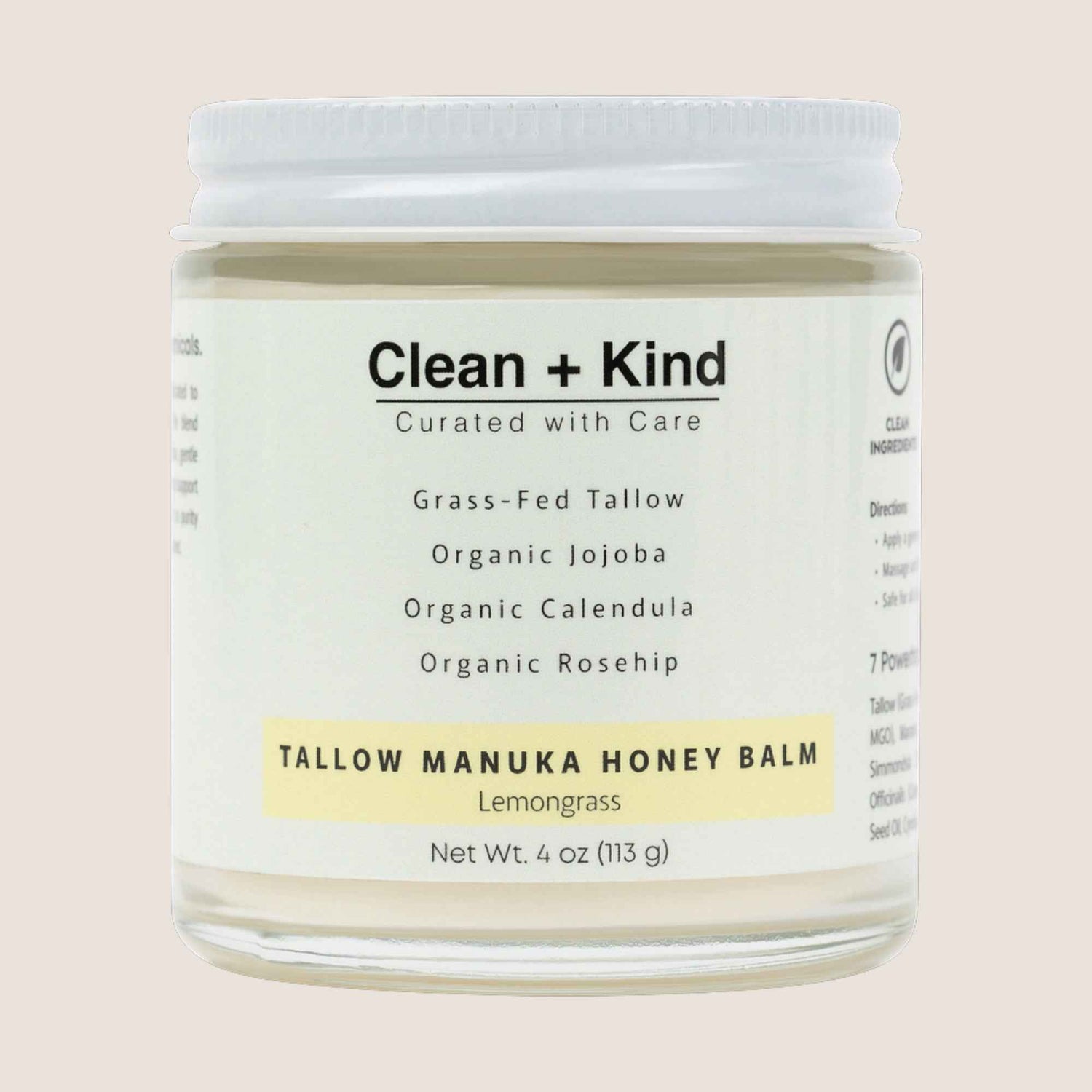 Whipped Tallow Honey Balm