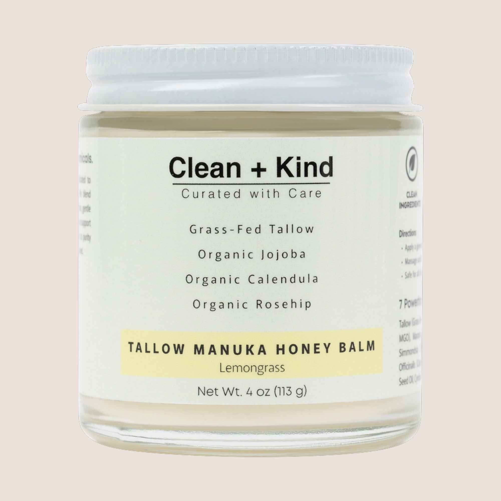 Whipped Tallow Honey Balm
