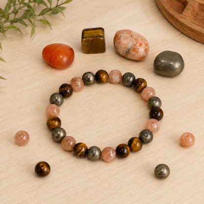 LEO Zodiac Crystal Kit, Leo Birthstones Tumbled Stones Set, Leo Stones Gifts  DestGlow