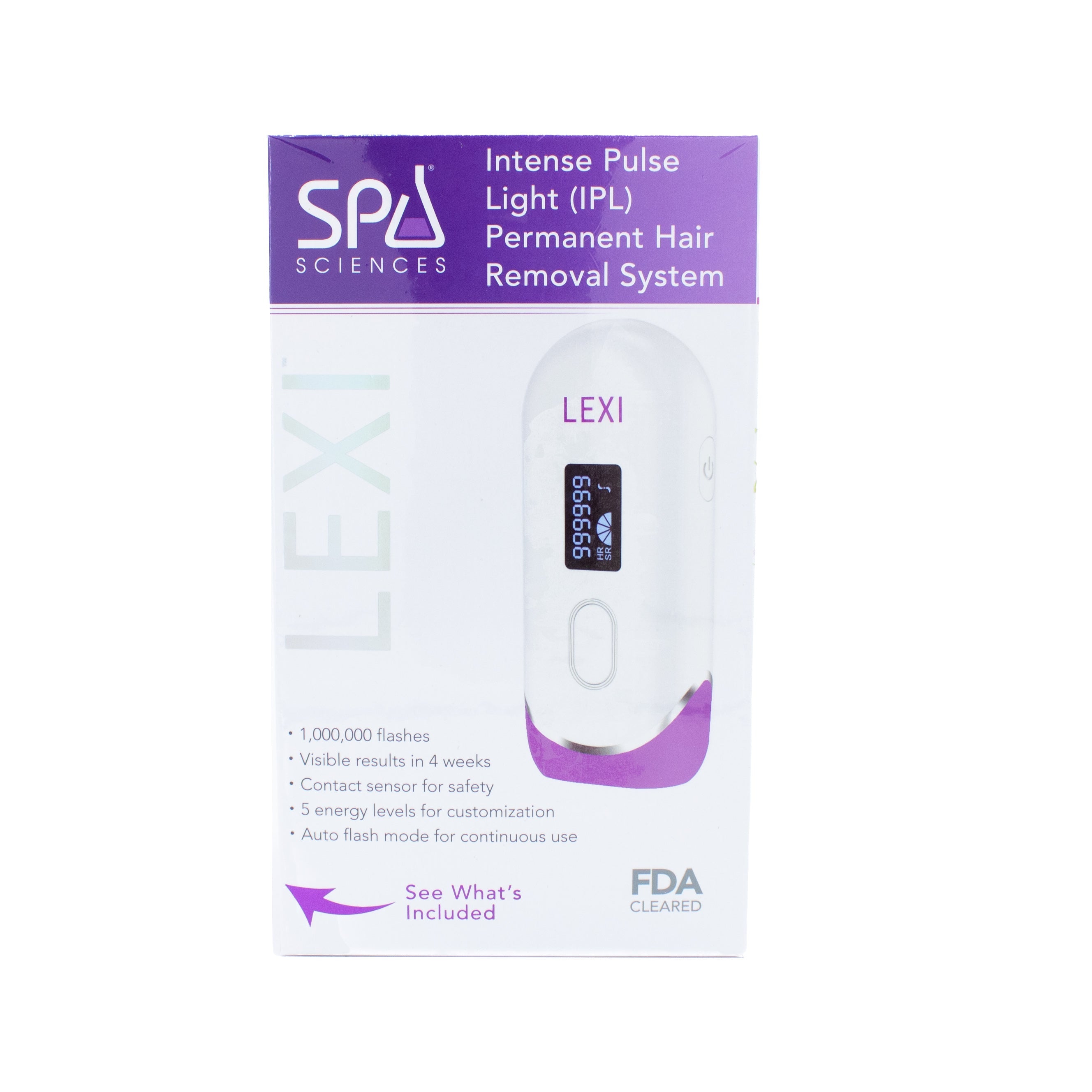 Spa Sciences LEXI IPL Permanent Hair Removal System - Imperfect Box by This is Beauty US
