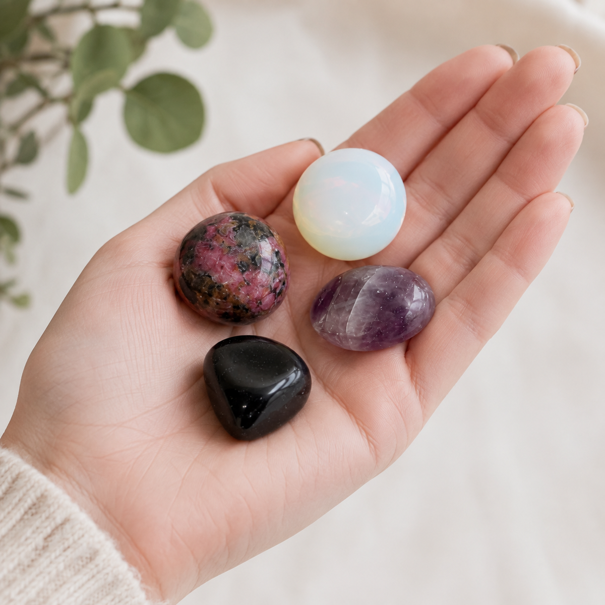 LIBRA Zodiac Crystal Kit, Libra Birthstones Tumbled Stones Set, Libra Gifts  DestGlow