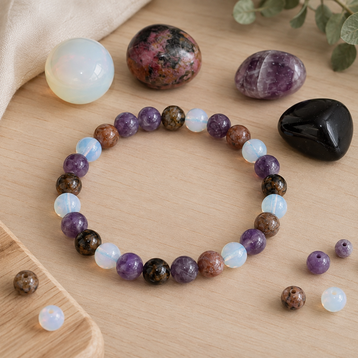 LIBRA Zodiac Crystal Kit, Libra Birthstones Tumbled Stones Set, Libra Gifts  DestGlow
