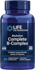 Life Extension BioActive Complete B-Complex, Heart, Brain and Nerve Support, Healthy Energy, Metabolism, Complete B Complex, 60 Vegetarian Capsules