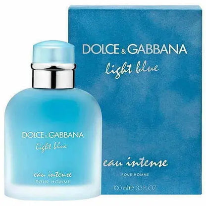 Light Blue Eau Intense By Dolce &amp; Gabbana For Men 3.3 oz EDP Spray by perfumesandrea