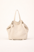 Lightweight Ramie Canvas Large Tote Bag by LINTICO