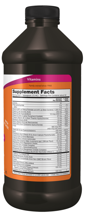 Liquid Multi Vitamin &amp; Mineral by Country Life Natural Foods