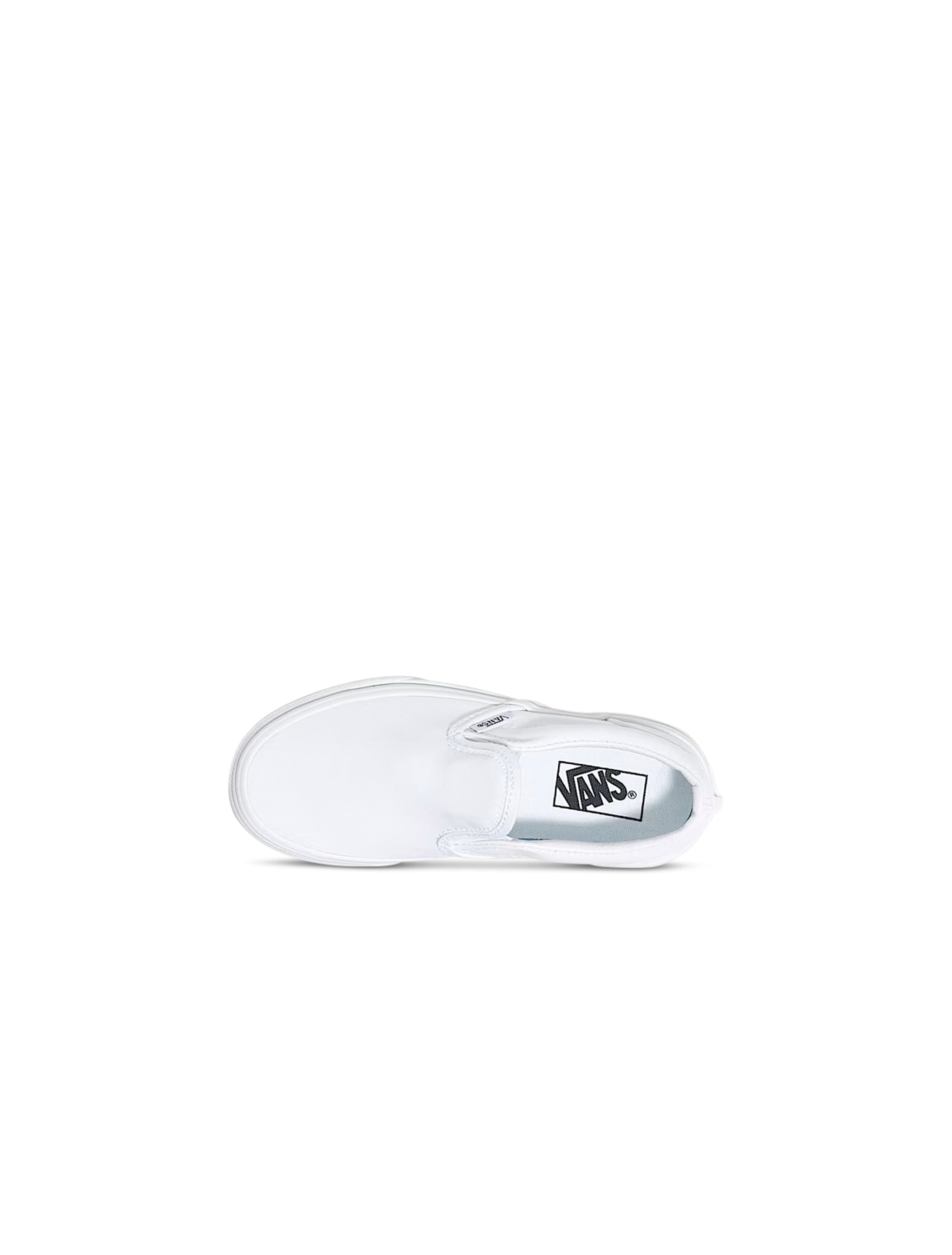 Vans (PS) Classic Slip-On - White/White by Denim Exchange