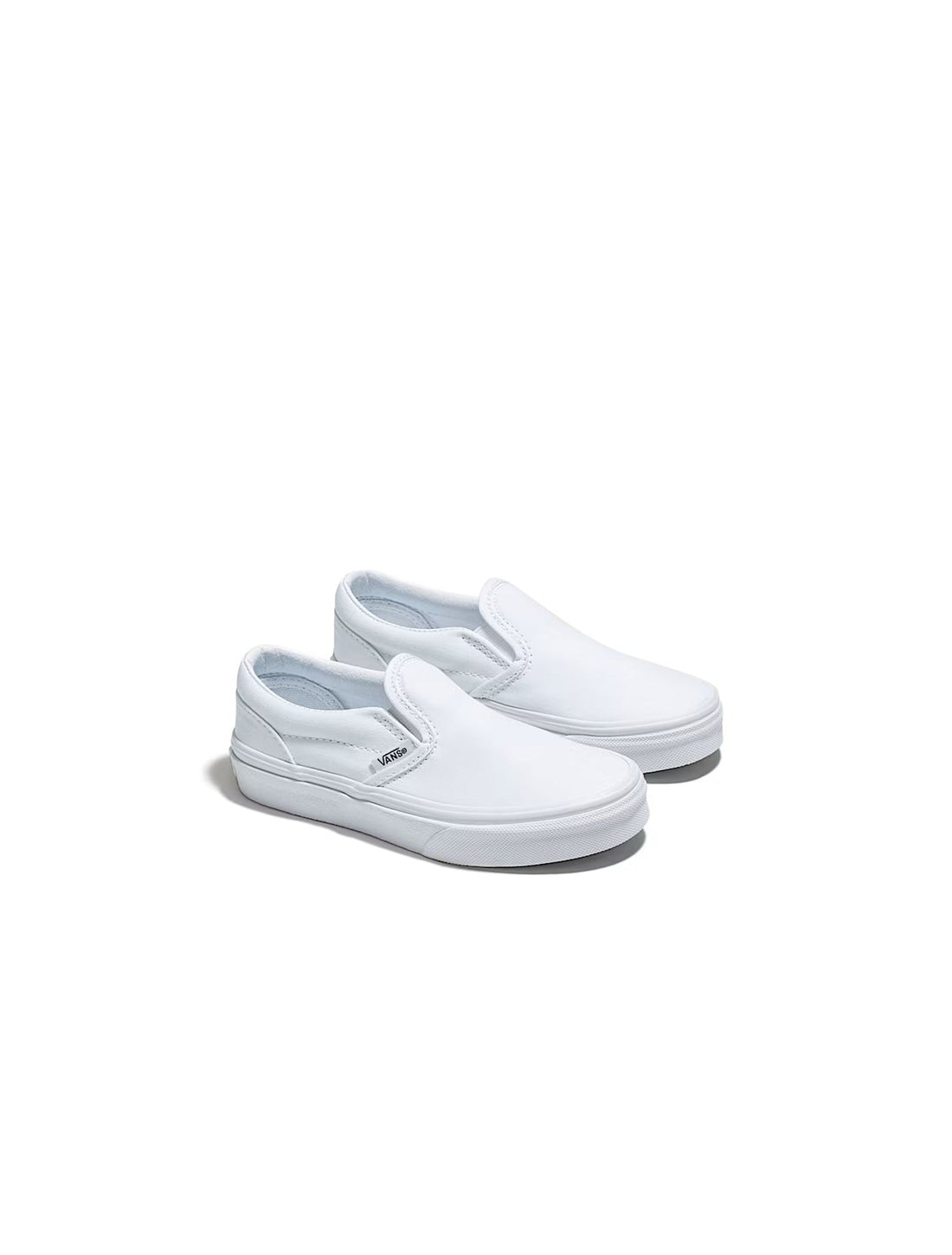 Vans (PS) Classic Slip-On - White/White by Denim Exchange