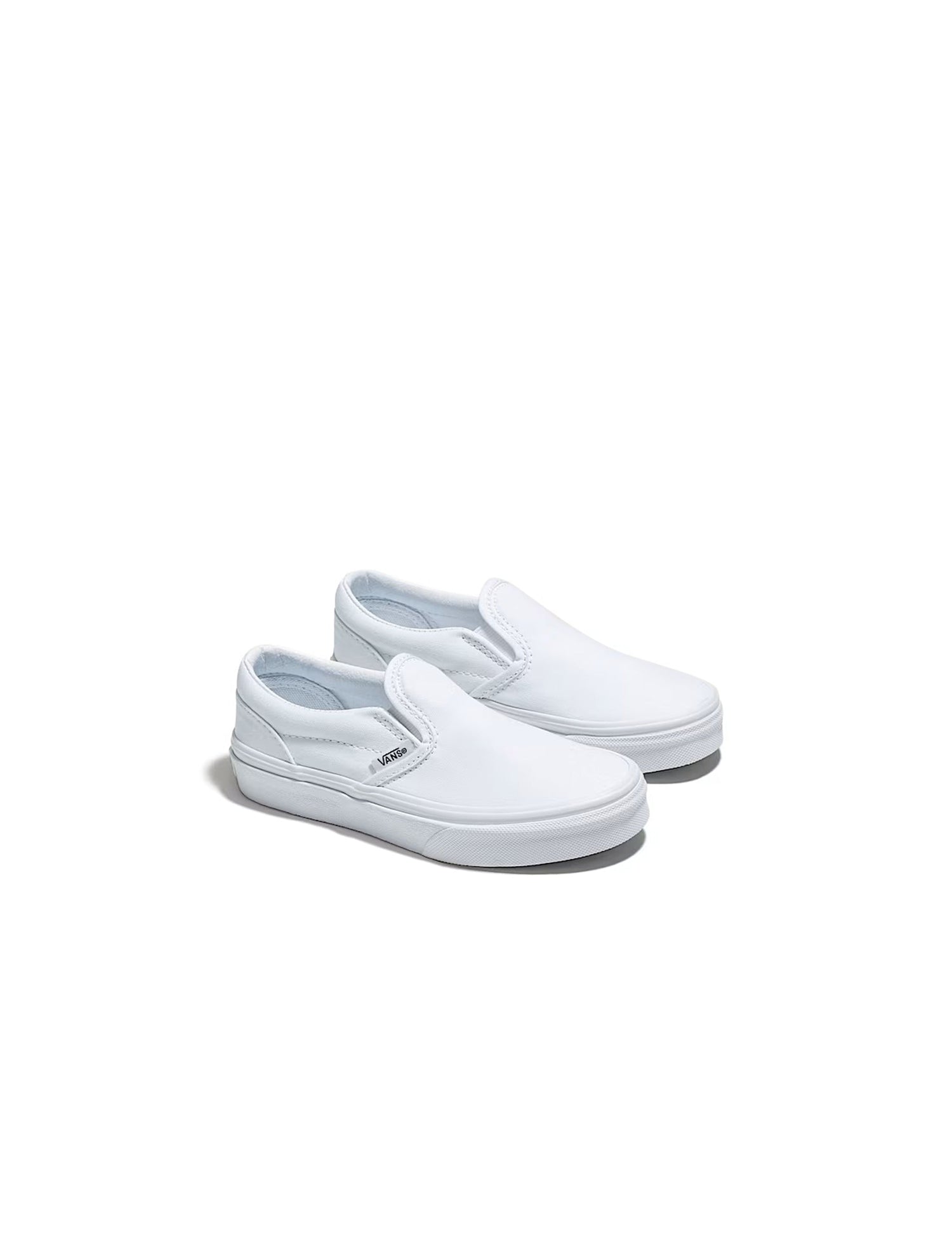 Vans (PS) Classic Slip-On - White/White by Denim Exchange