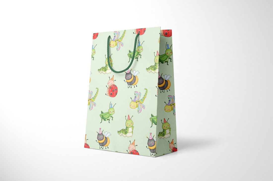 Little Love Bugs Gift Bag by Deck &amp; Adorn