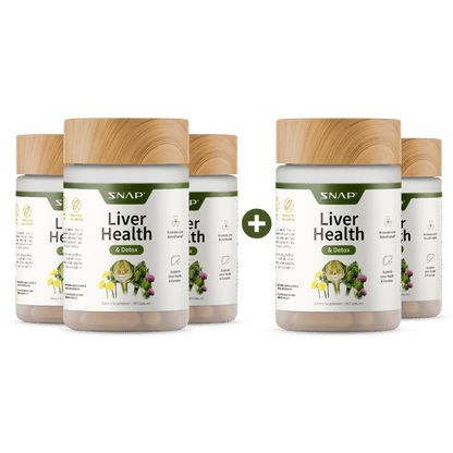 Liver Health &amp; Detox - Buy 3, Get 2 FREE! by Snap Supplements