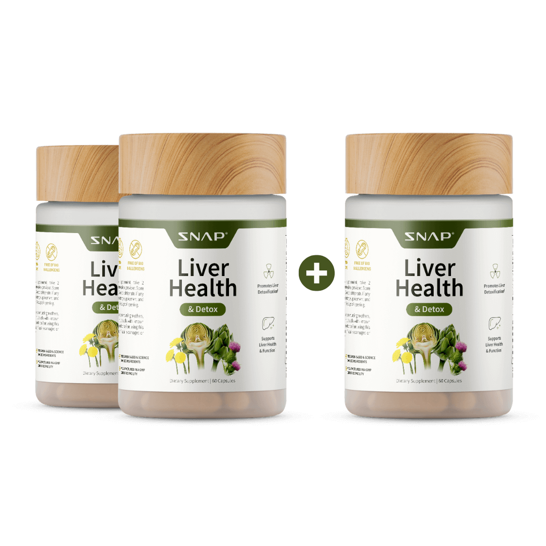 Liver Health &amp; Detox - Buy 2, Get 1 FREE! by Snap Supplements