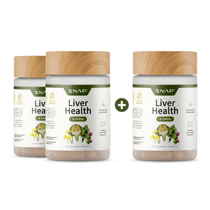 Liver Health &amp; Detox - Buy 2, Get 1 FREE! by Snap Supplements