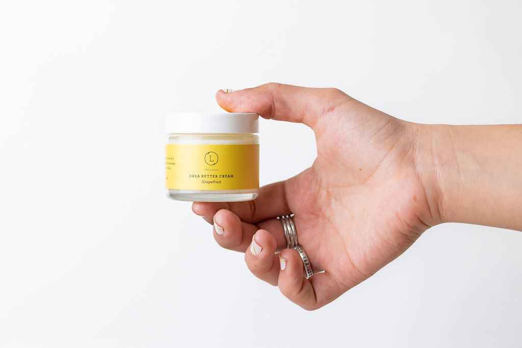Grapefruit Shea Butter Body Cream, Shea Body Lotion