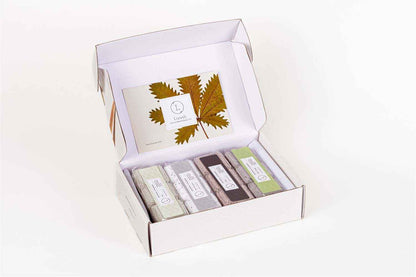 Earthy Shower Steamer Gift Box for Men and Women, Set of 12 Shower Steamers Package