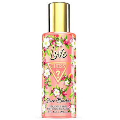 Love Sheer Attraction By Guess For Women 8.4oz Body Mist Spray by perfumesandrea