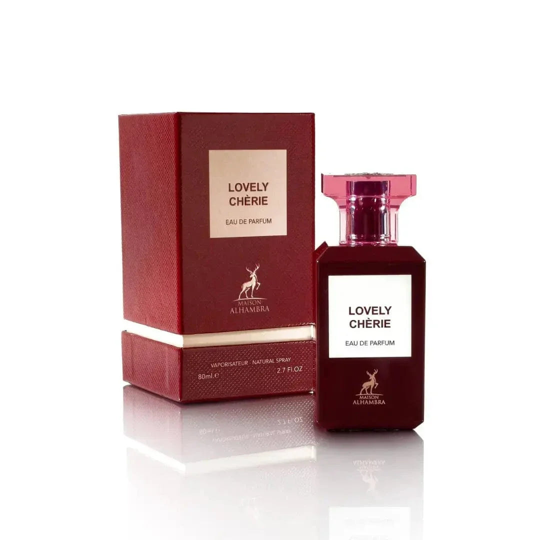 Lovely Cherie By Maison Alhambra For Women 2.7 oz EDP Spray by perfumesandrea