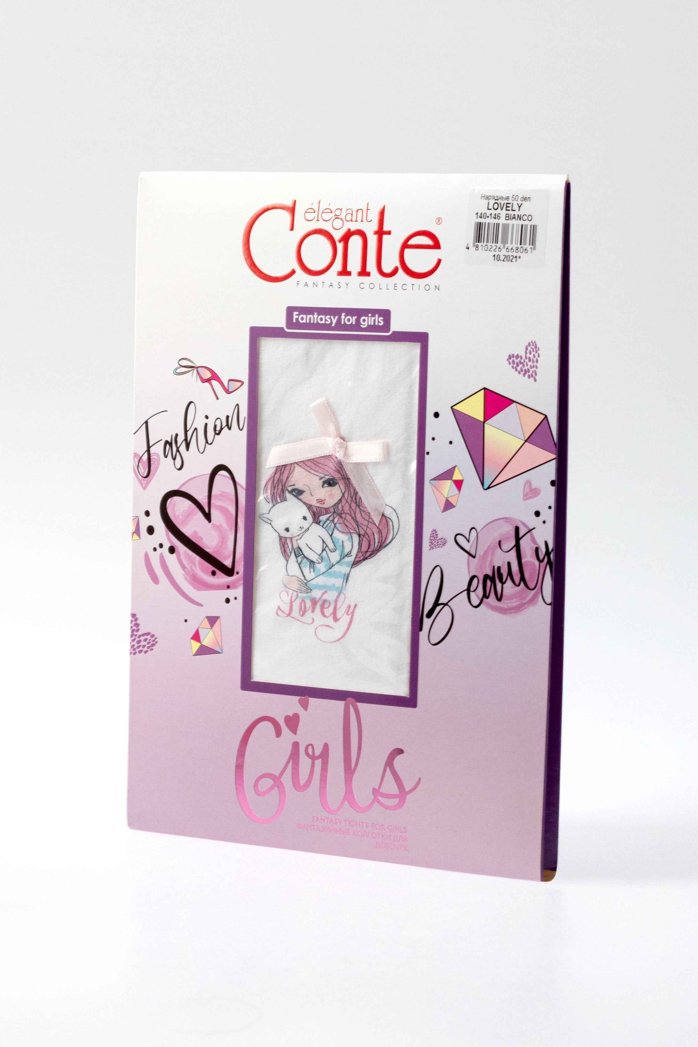 Conte Tights for girls - Lovely 50 Den