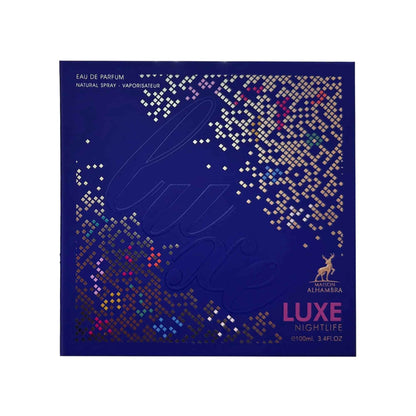 Luxe Nightlife By Maison Alhambra For unisex 3.4oz EDP Spray