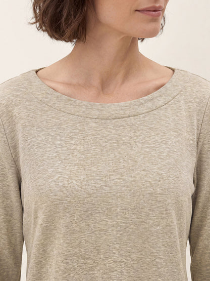 Lyocell Wool Asymmetric Hem Side Button Knit Top CELIA  DestGlow