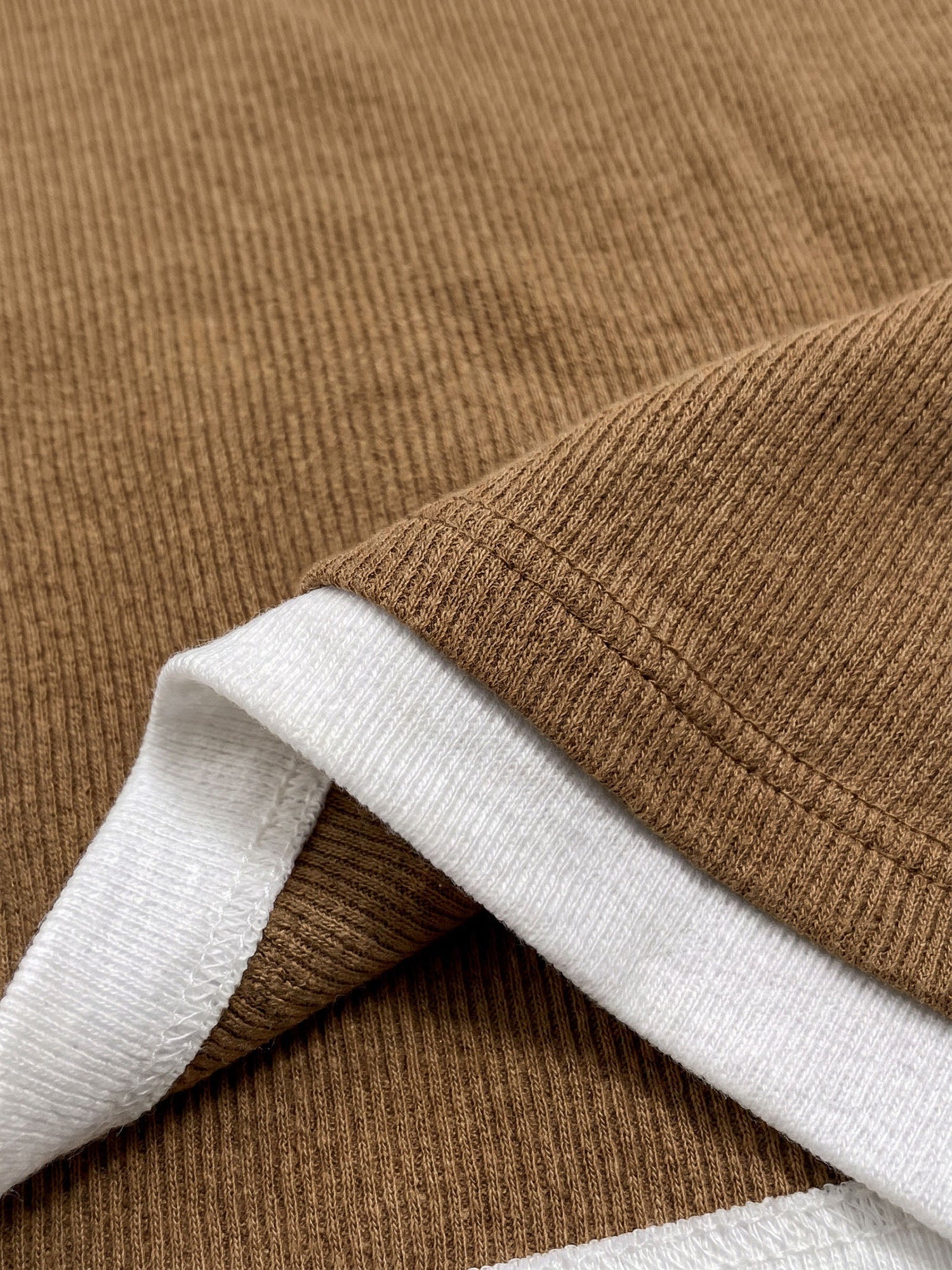 Lyocell Wool Layered Look Button Placket Top SABRINE  DestGlow