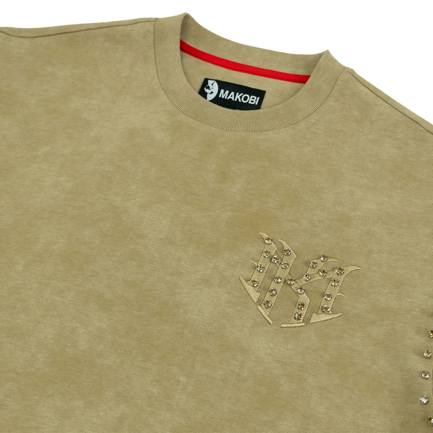Makobi Prada Tee - Mocha by Denim Exchange