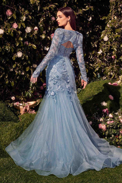Andrea &amp; Leo MA101 Strapless Mermaid Dress With Removable Bolero