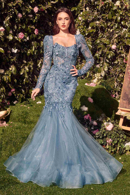 Andrea &amp; Leo MA101 Strapless Mermaid Dress With Removable Bolero