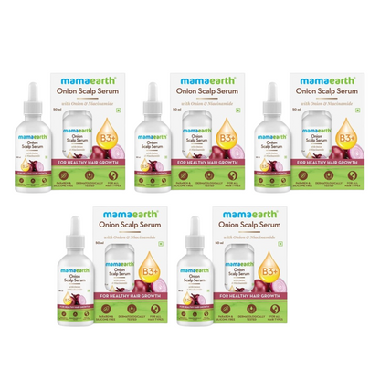 Mamaearth Onion Scalp Serum For Healthy Hair Growth