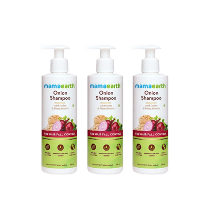 Mamaearth Onion Shampoo For Hair Fall Care