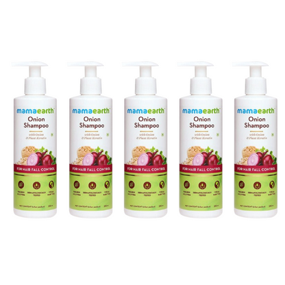 Mamaearth Onion Shampoo For Hair Fall Care