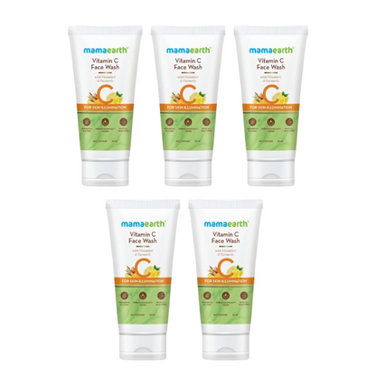 Mamaearth Vitamin C Face Wash For Skin Illumination