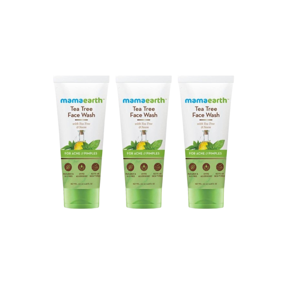 Mamaearth Tea Tree Face Wash for Acne &amp; Pimples