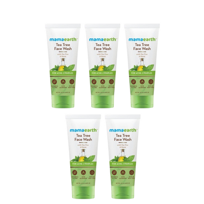 Mamaearth Tea Tree Face Wash for Acne &amp; Pimples
