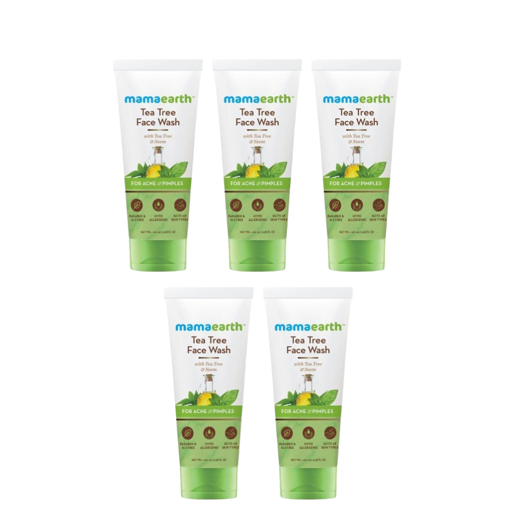 Mamaearth Tea Tree Face Wash for Acne &amp; Pimples